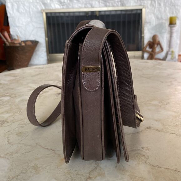 Vintage Bally Leather Crossbody Bag - Picture 6 of 16